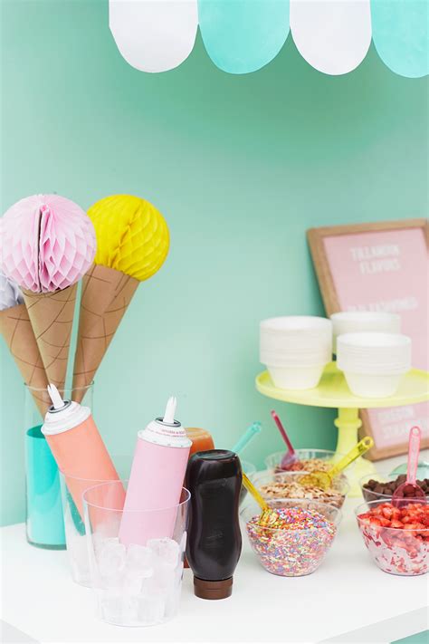 ice cream decorations|ice cream themed party decorations.